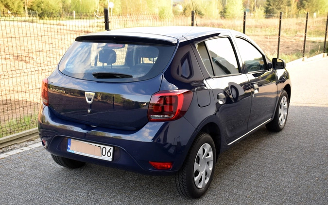 Dacia Sandero cena 29800 przebieg: 19000, rok produkcji 2018 z Poniec małe 379
